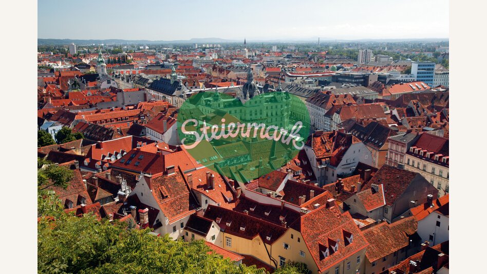 Graz vom Schlossberg | © STG | Harry Schiffer