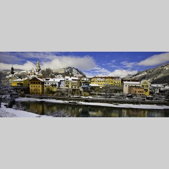 Blick über die Mur auf die Altstadt von Murau | © STG | Tom Lamm