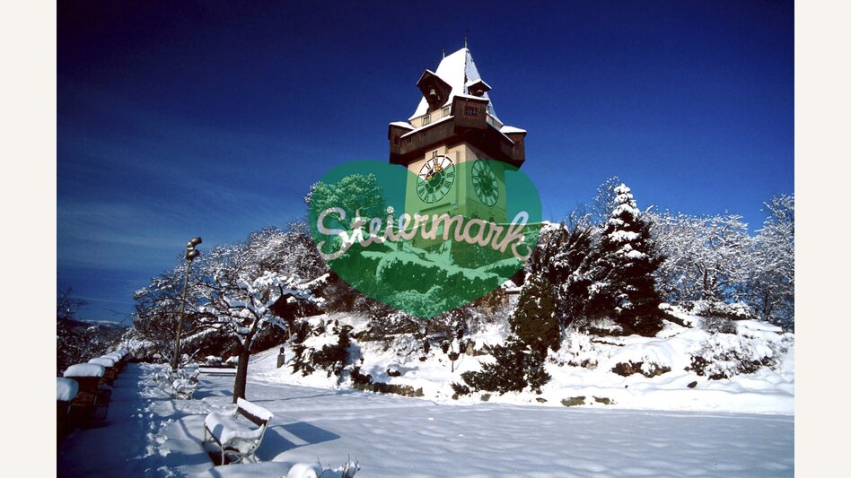 Uhrturm am Grazer Schlossberg | © Graz Tourismus | Harry Schiffer