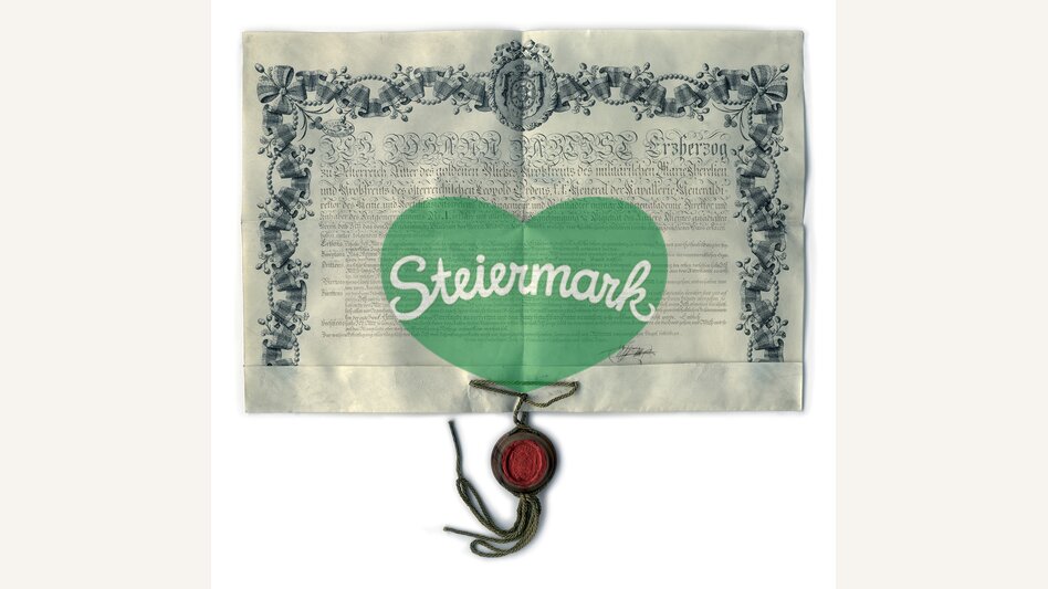 Joanneum Graz, Schenkungsurkunde | © Universalmuseum Joanneum