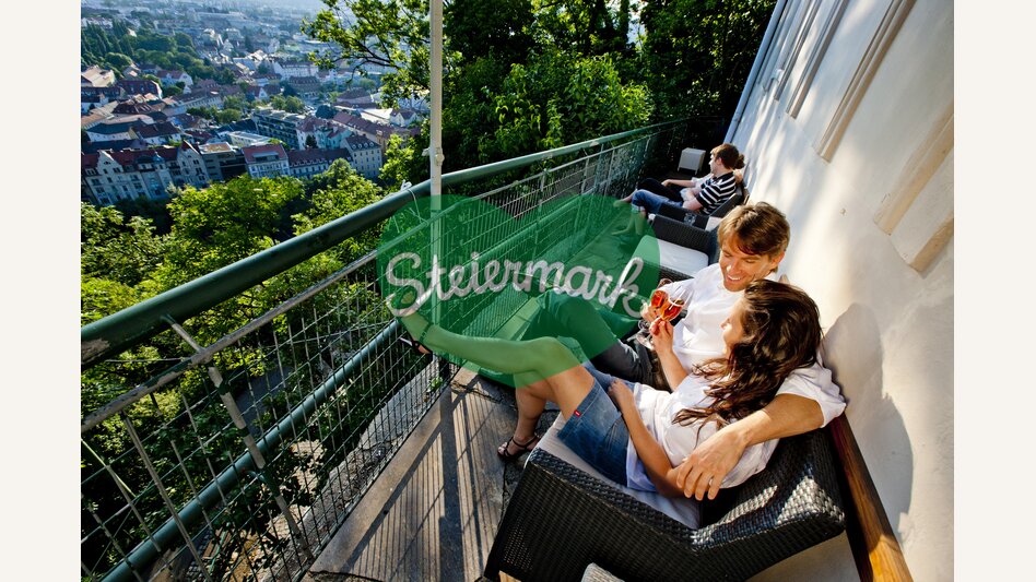 Starcke Häuschen am Grazer Schlossberg | © STG | Tom Lamm