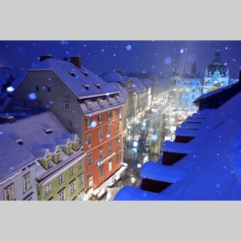 Winterliche Herrengasse | © STG | Harry Schiffer