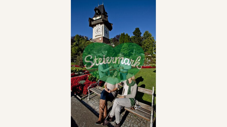 Grazer Schlossberg mit Uhrturm | © STG | Tom Lamm