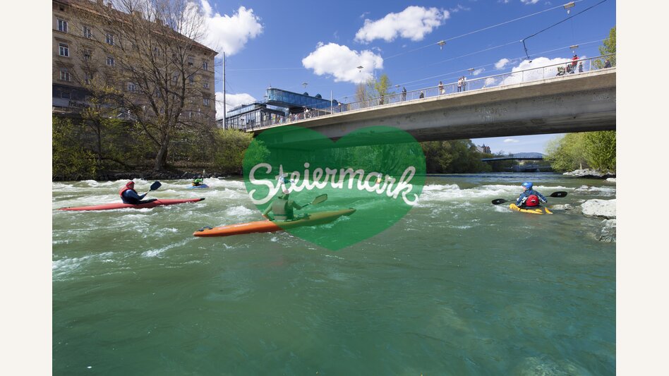 Wassersport in Graz | © STG | Harry Schiffer