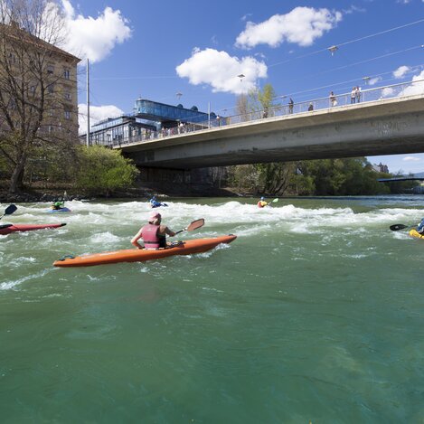 Wassersport in Graz | © STG | Harry Schiffer