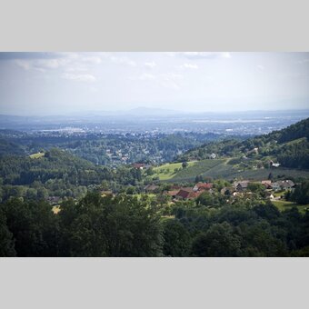 Mariazeller Weg mit Blick auf Graz | © STG | Leo Himsl | ETZ-Pilgrimage Europe SI-AT