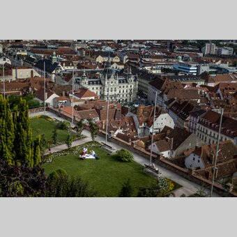 Picknick über den Dächern von Graz | © STG | Tom Lamm
