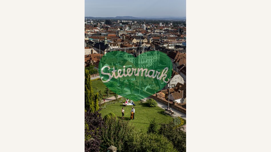 Picknick über den Dächern von Graz | © STG | Tom Lamm