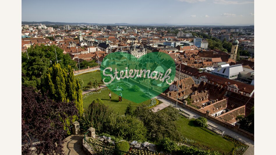 Picknick über den Dächern von Graz | © STG | Tom Lamm