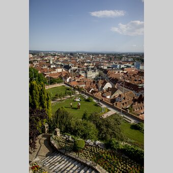 Picknick über den Dächern von Graz | © STG | Tom Lamm