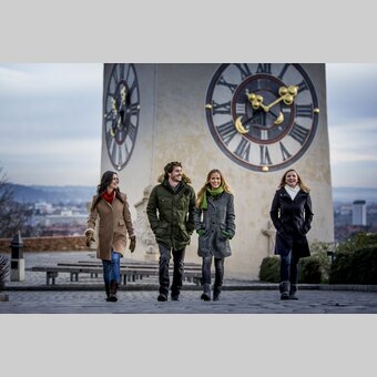 Grazer Uhrturm am Schlossberg | © STG | Tom Lamm