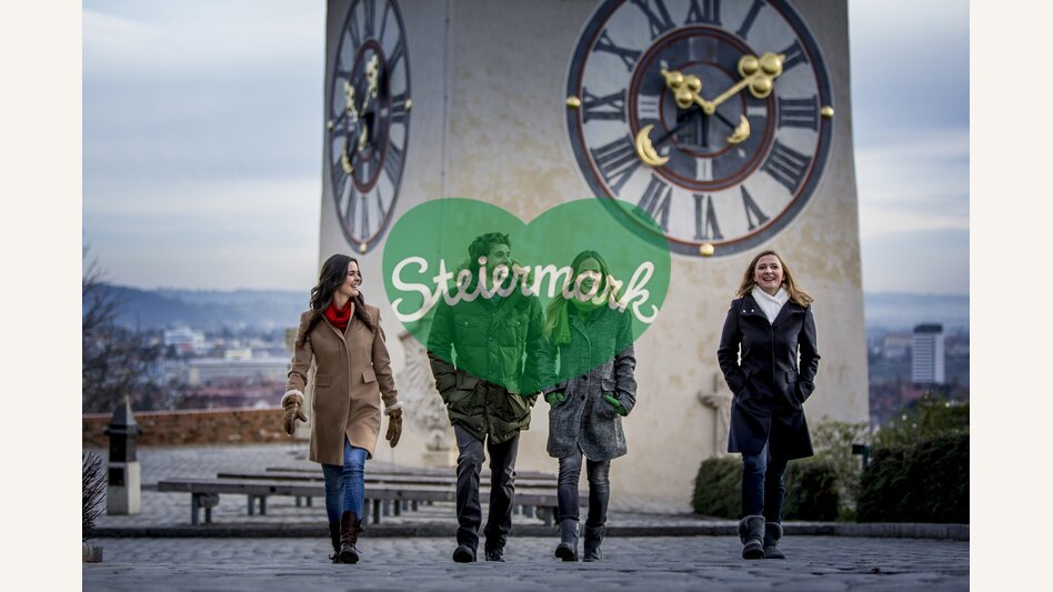 Grazer Uhrturm am Schlossberg | © STG | Tom Lamm