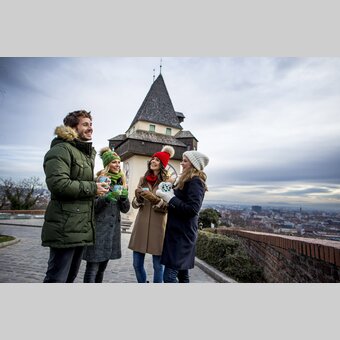 Grazer Uhrturm am Schlossberg | © STG | Tom Lamm