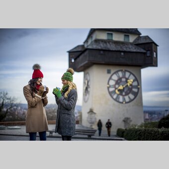 Grazer Uhrturm am Schlossberg | © STG | Tom Lamm