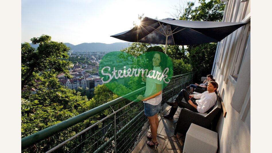 Starcke Häuschen am Grazer Schlossberg | © STG | Tom Lamm