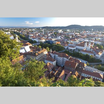 Blick vom Grazer Schlossberg | © STG | Harry Schiffer