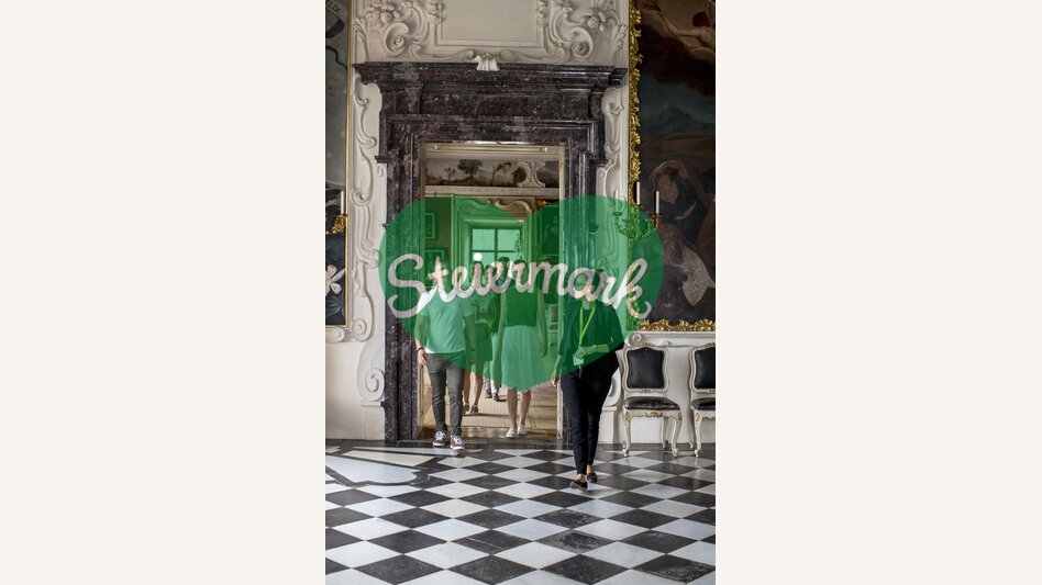 Führung im Planetensaal in Schloss Eggenberg, UNESCO Weltkulturerbe | © STG | Tom Lamm