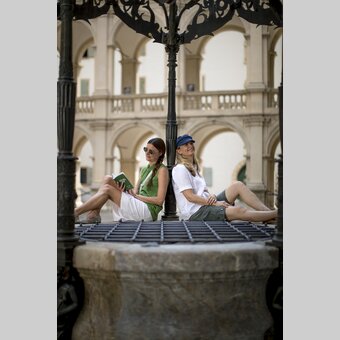 Landhaus-Renaissanceinnenhof in Graz | © STG | Tom Lamm