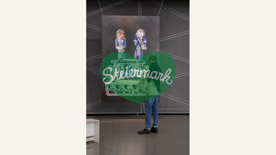 Kunstwerk von Antje Majewski, Mandu Yenu (Reversed), 2019 im Kunsthaus in Graz | © STG | Punkt & Komma