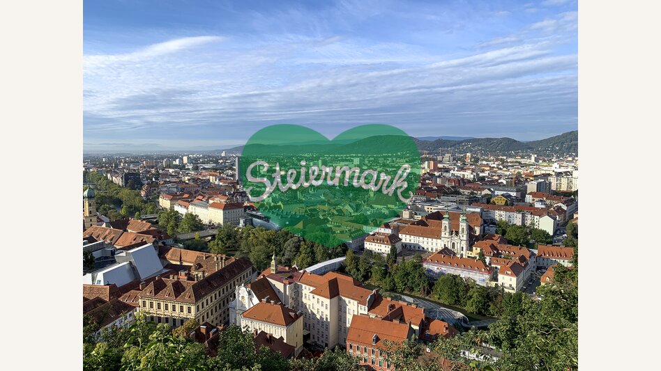Blick auf Graz vom Schlossberg | © STG | Sarah Valda