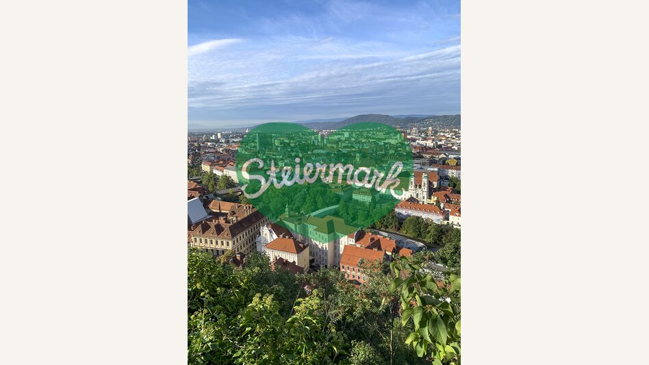 Blick auf Graz vom Schlossberg | © STG | Sarah Valda