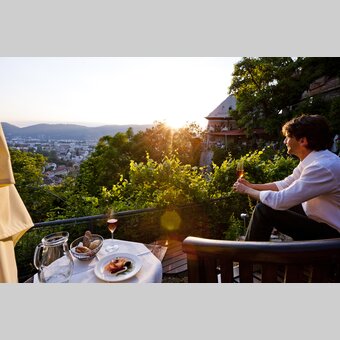 Starcke Häuschen am Grazer Schlossberg | © STG | Tom Lamm