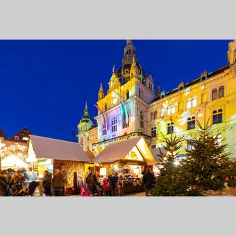 Advent am Grazer Hauptplatz | © Graz Tourismus | Harry Schiffer