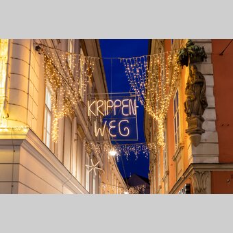 Krippenweg in der Stempfergasse in Graz | © Graz Tourismus | Harry Schiffer