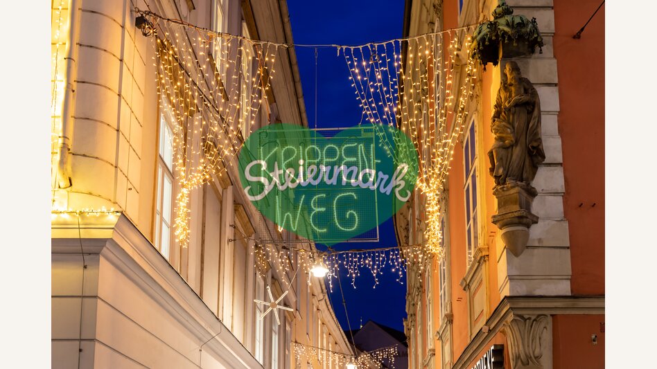 Krippenweg in der Stempfergasse in Graz | © Graz Tourismus | Harry Schiffer