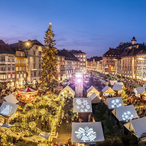 Advent am Grazer Hauptplatz | © Graz Tourismus | Rene Walter