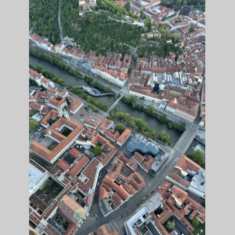 Ballonfahrt über Graz | © STG | A-Z Ballonfahrten Kindermann-Schön