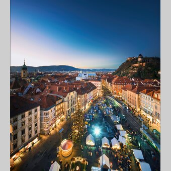 Advent am Grazer Hauptplatz | © TV Region Graz | Robert Maybach