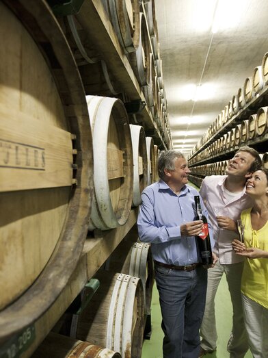 Gölles manufactory in Riegersburg | © Weinland Steiermark/Harald Eisenberger | Harald Eisenberger | for wineland use only!