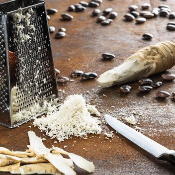 gerissener Kren, Käferbohnen | © STG | pixelmaker.at