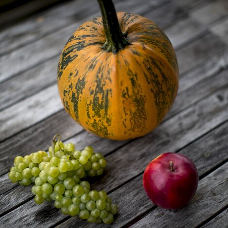 The culinary side of Styria: grapes, apple and pumpkin | © Steiermark Tourismus | Tom Lamm