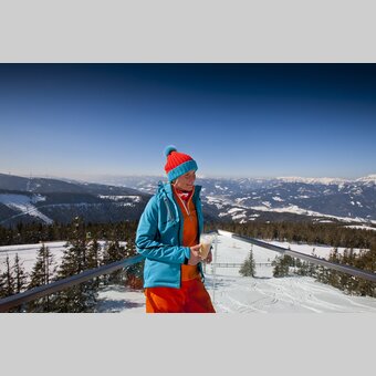 Terrasse Panoramarestaurant W11 am Stuhleck | © STG | Tom Lamm