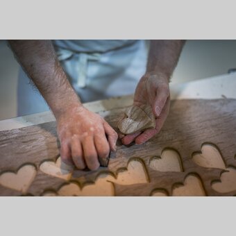In der Schaubackstube der erLEBZELTEREI Pirker, Mariazell | © STG | Tom Lamm