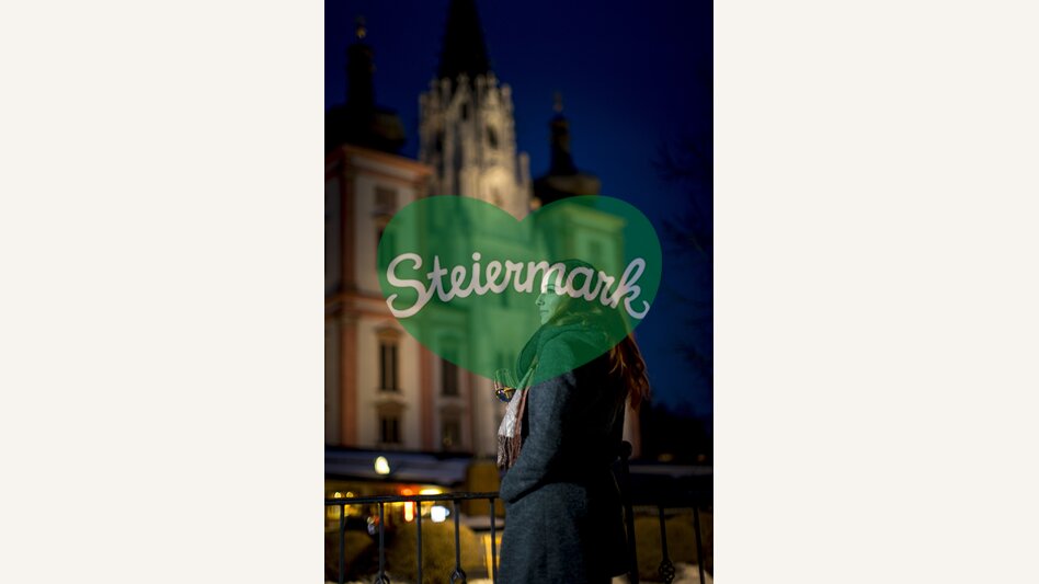 Vor der Basilika Mariazell | © STG | Tom Lamm