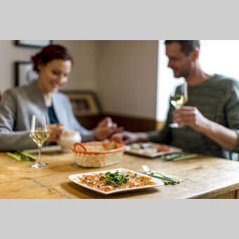 Eine regionale Köstlichkeit: Lachsforelle in Mariazell | © STG | Tom Lamm