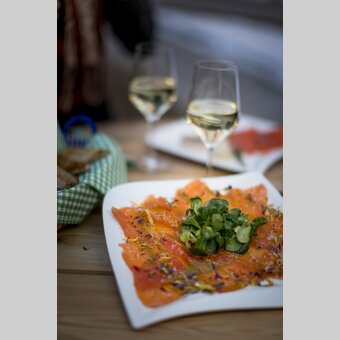 Lachsforelle aus dem Mariazellerland. Einfach nur köstlich. | © STG | Tom Lamm