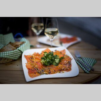 Lachsforelle aus dem Mariazellerland. Einfach nur köstlich. | © STG | Tom Lamm