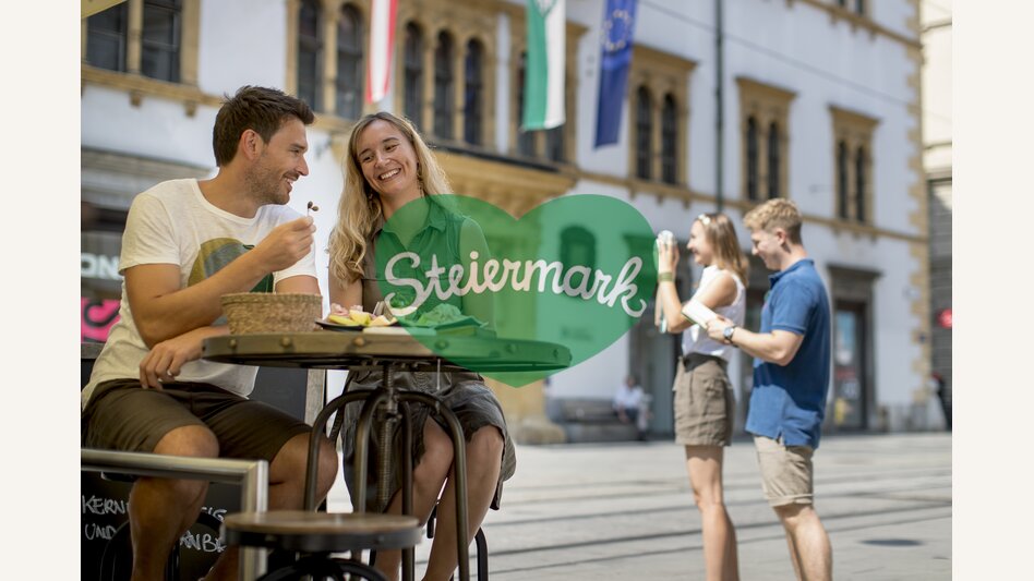 In der GenussHauptstadt Graz, vor dem Landhaus  | © STG | Tom Lamm