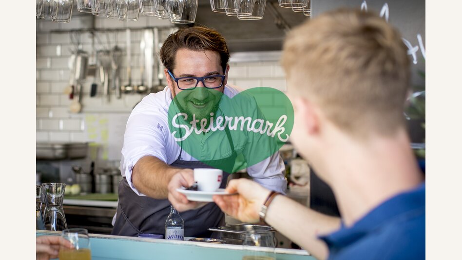 Einkehr in der Genießerei am Kaiser Josef Markt, Graz | © STG | Tom Lamm