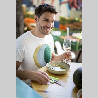 Einkehr in der Genießerei am Kaiser Josef Markt, Graz | © STG | Tom Lamm