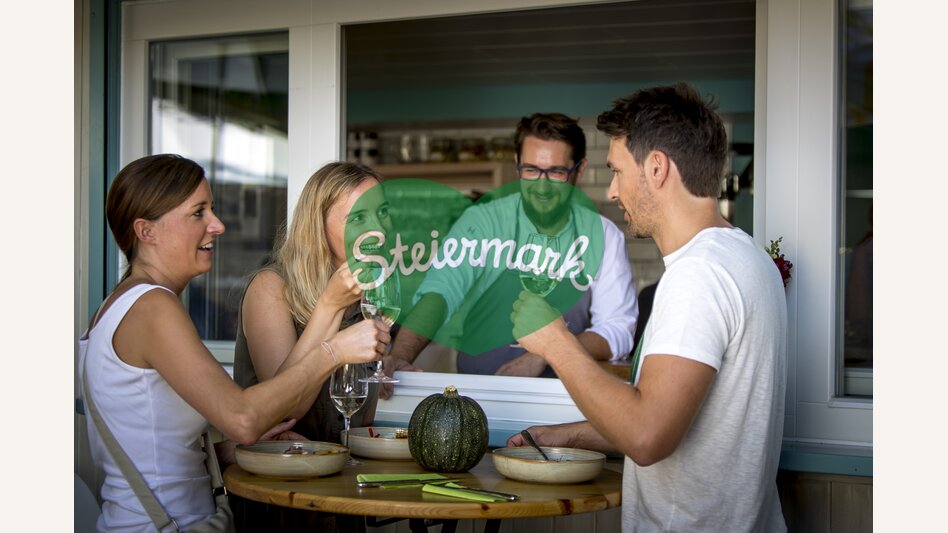 Einkehr in der Genießerei am Kaiser Josef Markt, Graz | © STG | Tom Lamm