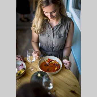 Einkehr in der Genießerei am Kaiser Josef Markt, Graz | © STG | Tom Lamm