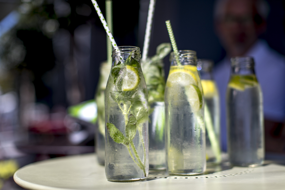 refreshing water with mint | © Steiermark Tourismus | Tom Lamm