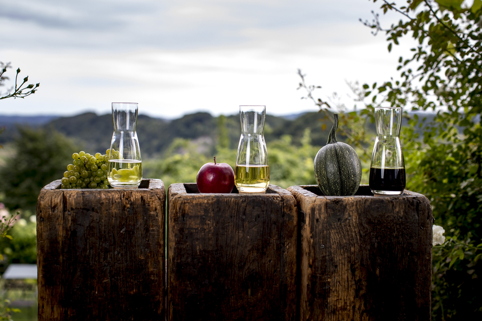 Die kulinarische Steiermark: Wein, Apfelsaft, Kürbiskernöl - die Süd & West Steiermark | © STG | Tom Lamm
