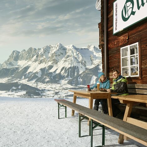 Ski + Genuss in Schladming-Dachstein, Blick auf Dachstein | © TVB Schladming-Dachstein | Peter Burgstaller | Bildnutzung nur im Zusammenhang mit der Region Schladming-Dachstein.