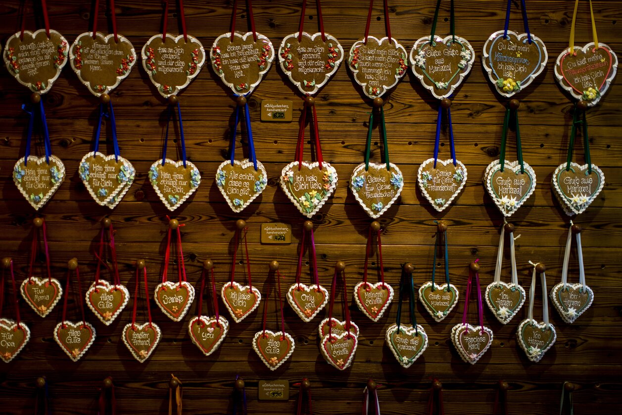 Lebkuchenherzen von Lebkuchen Pirker | © STG | Tom Lamm